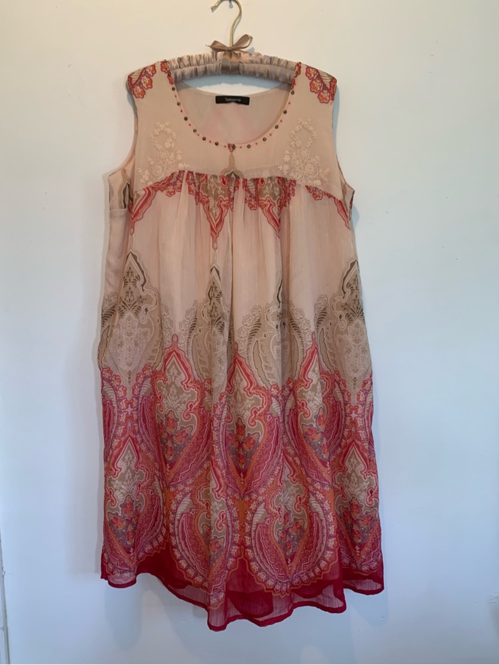 Taillissime La Redoute Bohemian Paisley Summer Babydoll Dress